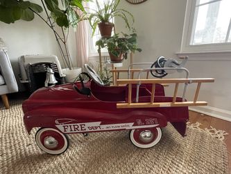Vintage Pedal Firetruck