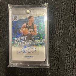 Jalen Suggs Auto Sparkle 