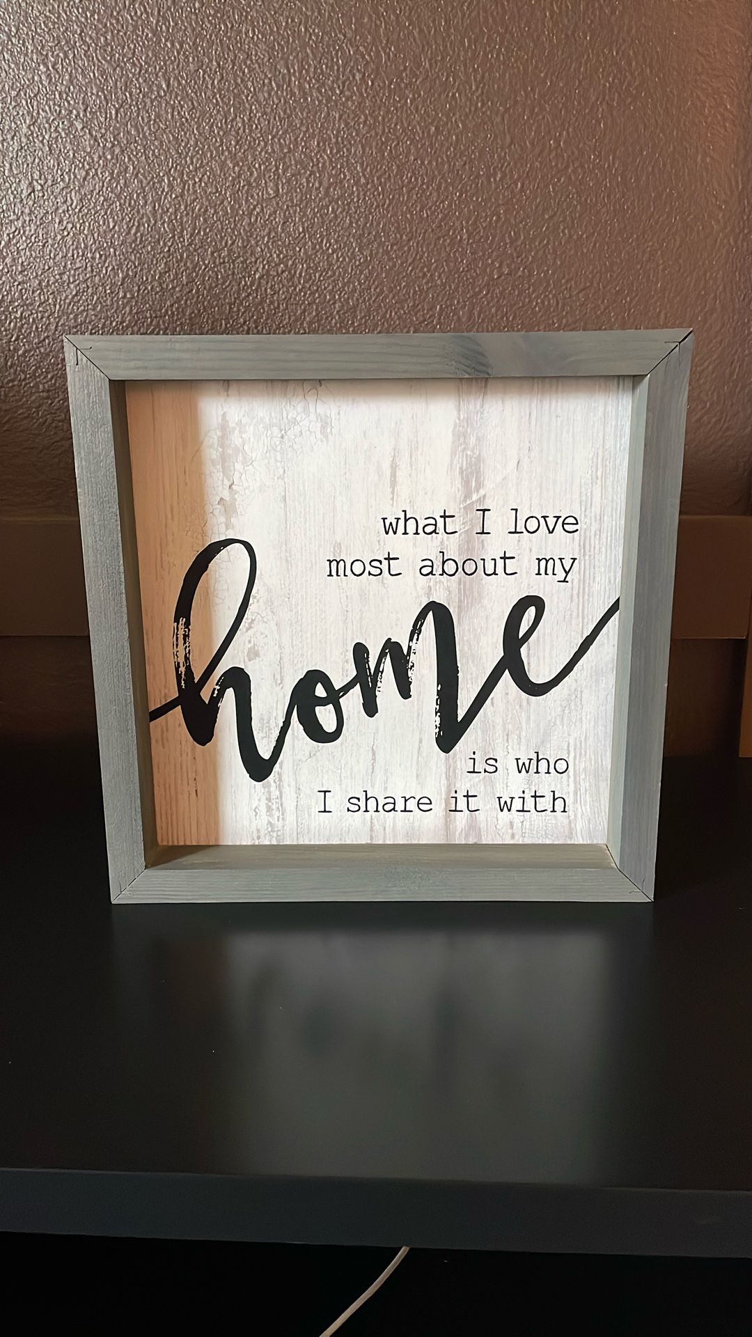 Wooden Sign