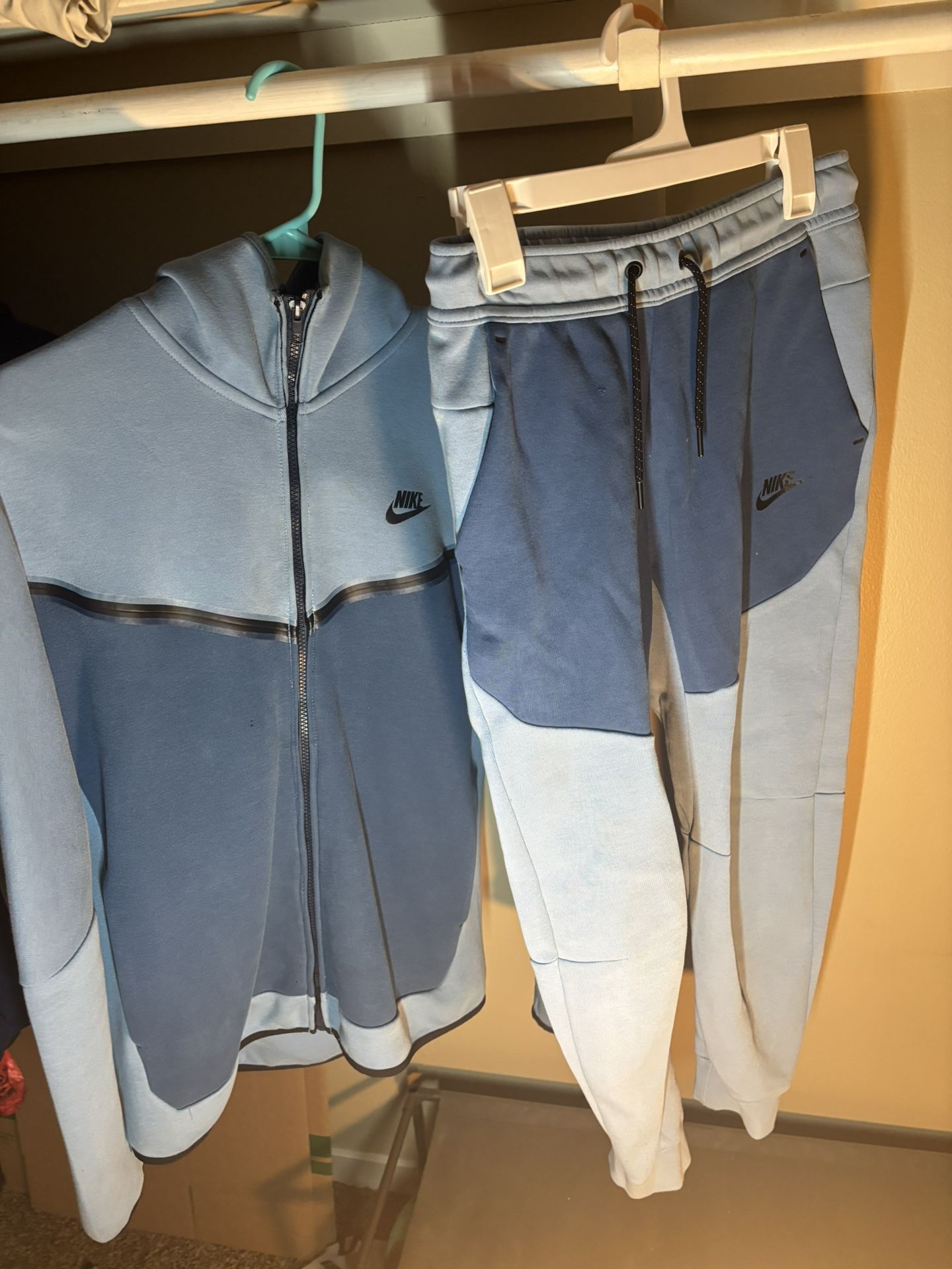 Blue Nike Tech Matching Set