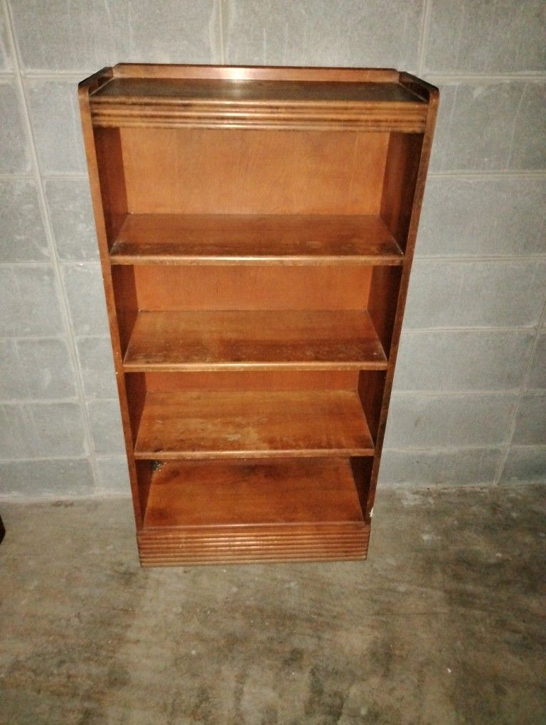 Solid Wood Oak Bookcase