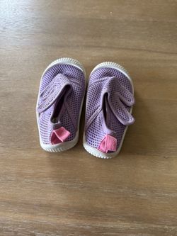 Toddler Girls Purple Mesh Sneakers