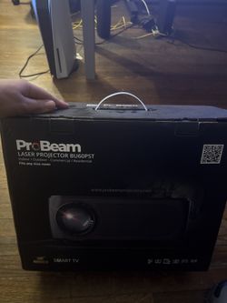 Brand New ProBeam BU60PST Laser Projector (Unopened 4K UHD, Smart TV)
