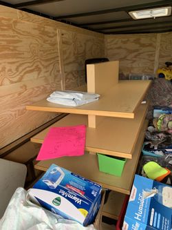 Commercial shelf from department store