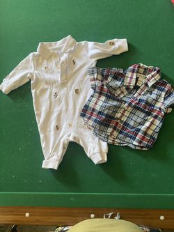 Nike & Ralph Lauren baby boy Onesies 