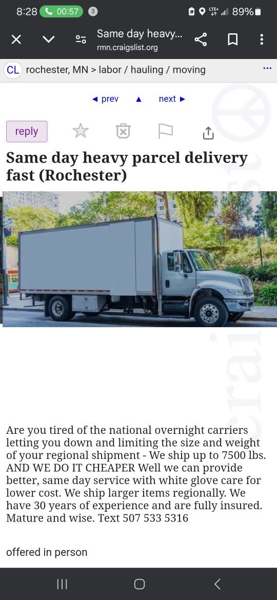We Will Haul Just About Anything Local And Regionally
