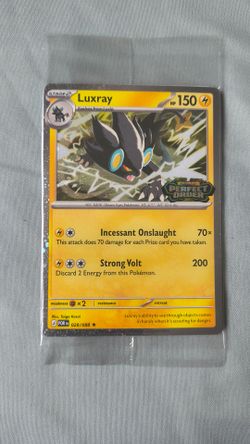 New sealed Luxray Pokémon Card Mega Evolution Perfect Order Promo