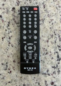 Dynex ZRC-100 TV Remote Control Controller DX-LCD32 DX-LCD37 DX-LCD19-09