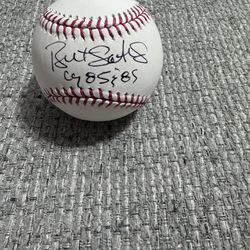 Brett Saberhagen Signed Autograph OMLB Baseball With MLB COA - Inscription - KC Royals
