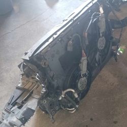 04 vw touareg complete radiator assembly 