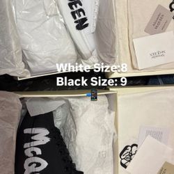 Brand new alexander mcqueen size 9 and size 8 