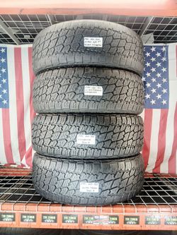 ✅ (4 Used Tires) LT275/60R20 NITTO TERRA GRAPPLER AT ALL TERRAIN 275 60 20