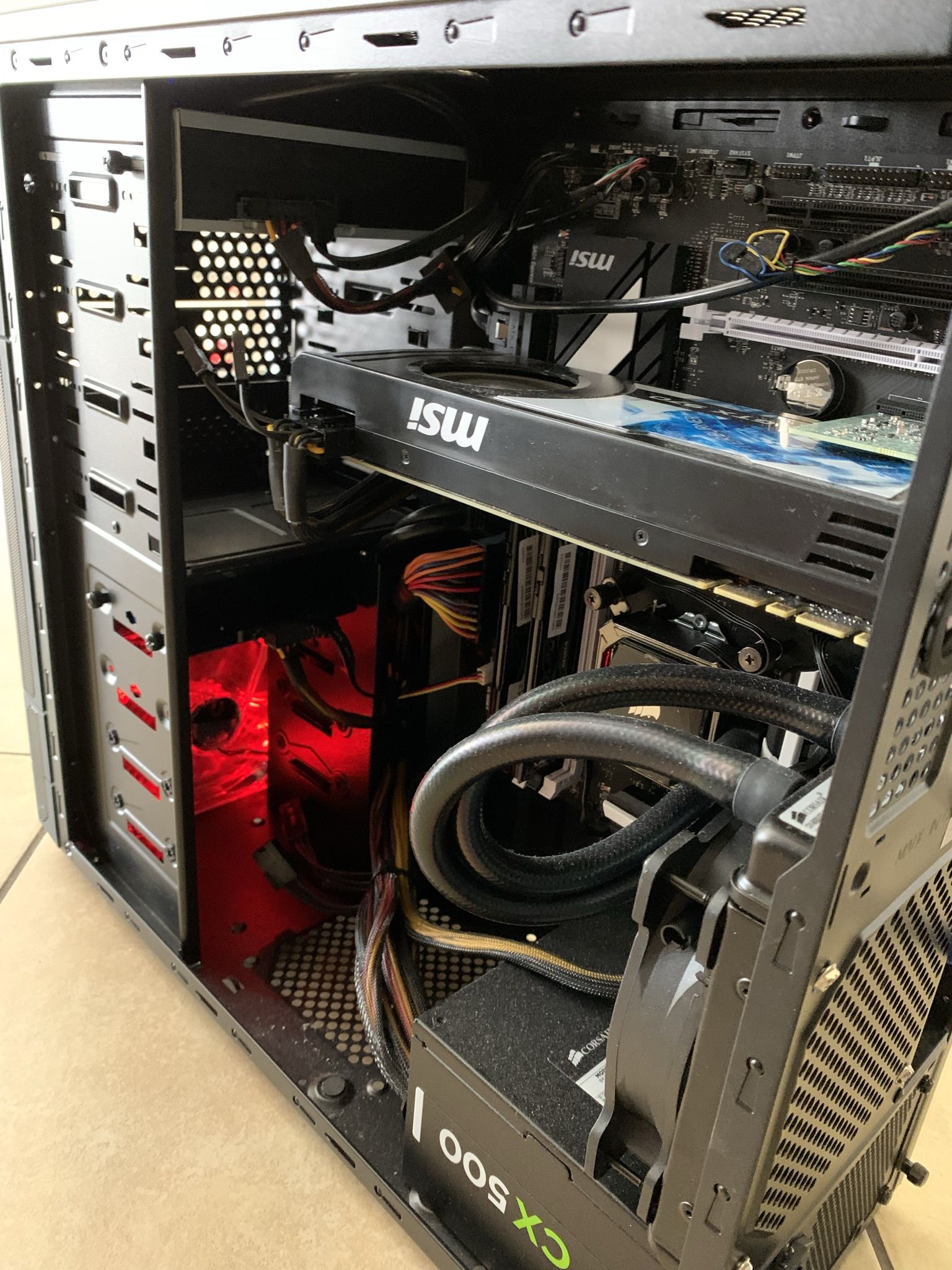 Gaming PC Xidax X2 Z97S SLI Krait Motherboard 970 MSI GPU 16GB RAM 2TB SSD Windows 10 Active