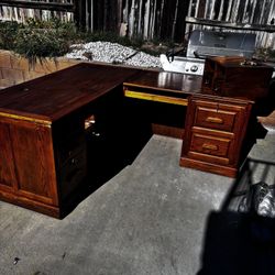 Wood Desk