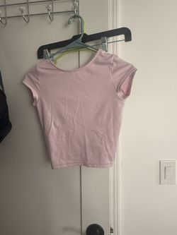 Pink Crop Top