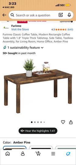 Classic Coffee Table