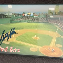 Butch Hobson / Boston Redsox Authentic Autographed Post Card 
