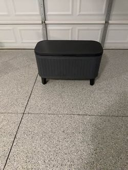 Keter Outdoor Patio Bar & Storage Table – Pop-Up Top