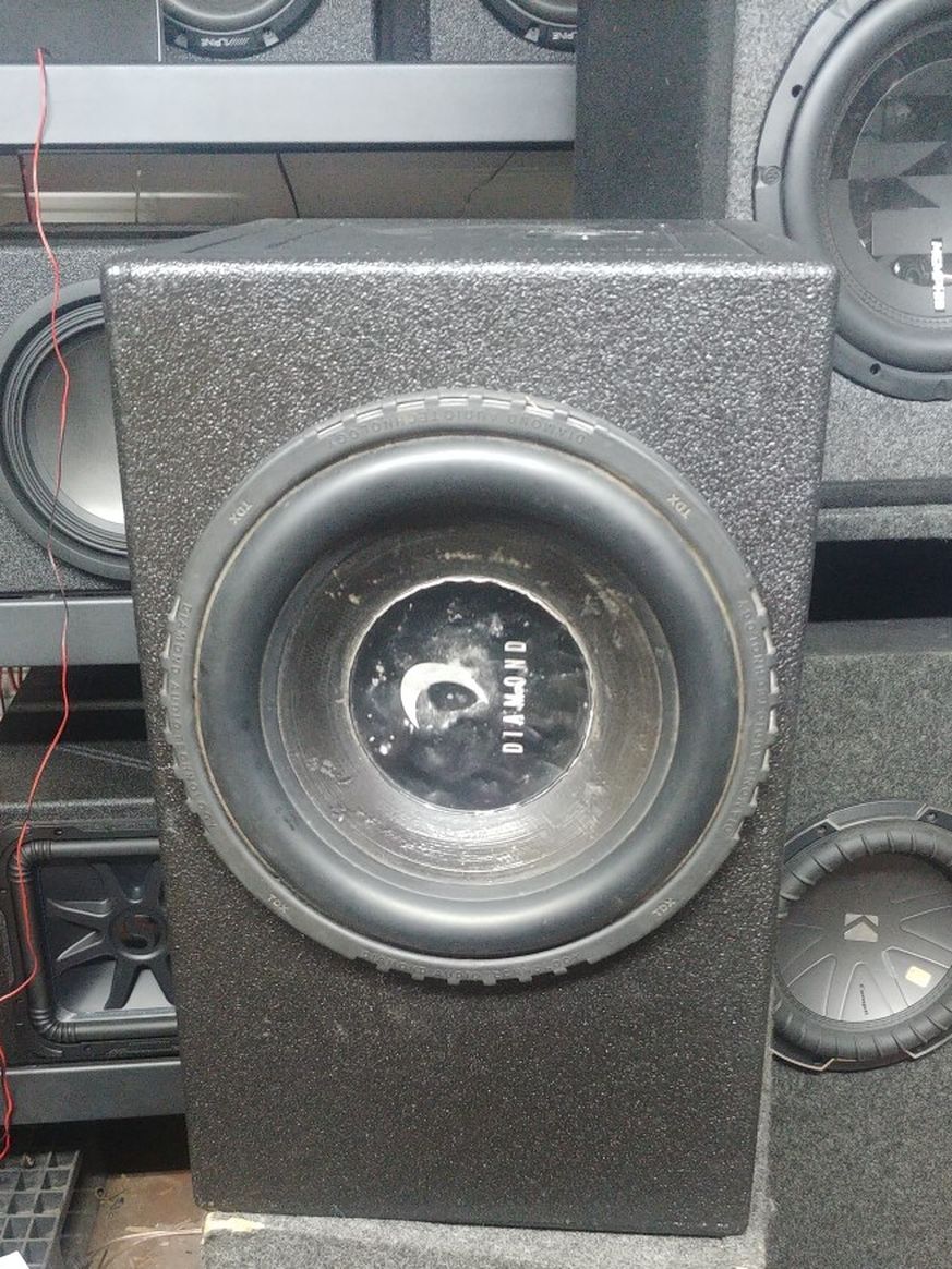 Old School 12" Diamond Subwoofer (1,600 Watts!!!)