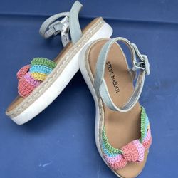 Steve Madden Kids J-cookie Wedge Sandals Brand New 