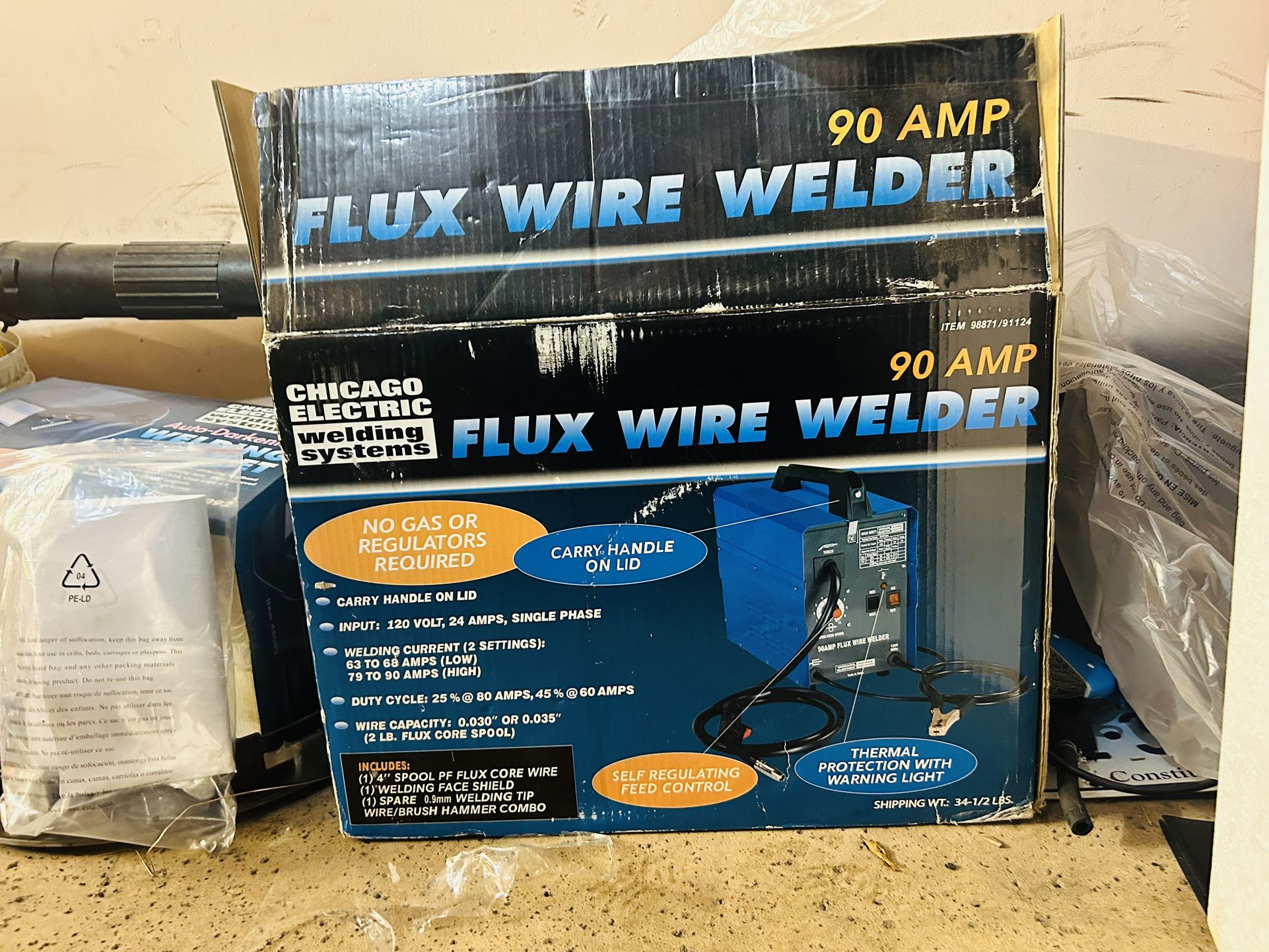 Flux Wire Welder 