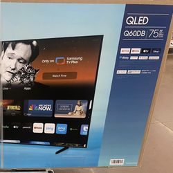 Samsung - 75” Class Q60D Series QLED 4K Smart Tizen TV(2024)