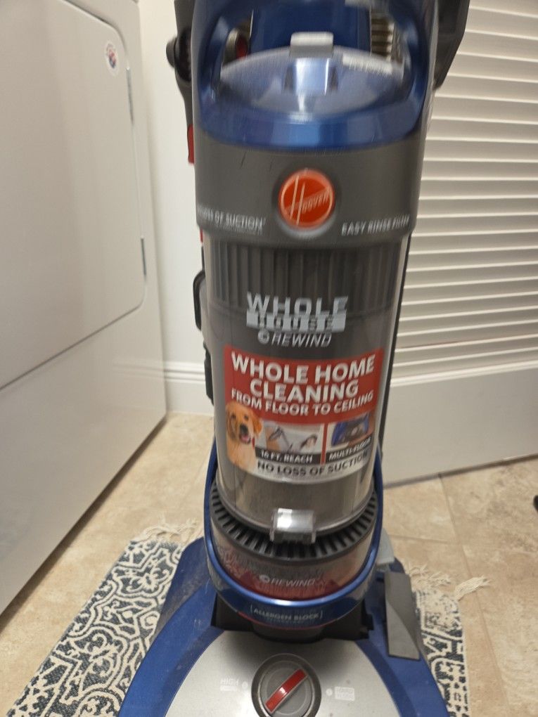 Hoover Whole House Rewind Upright Vacuum Cleaner