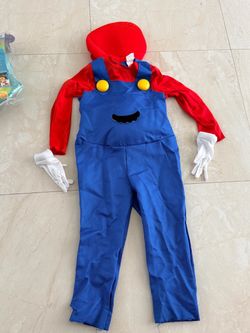 Mario Bros Kids Halloween Costume