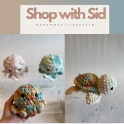 Handmade Crochet Sea Turtle