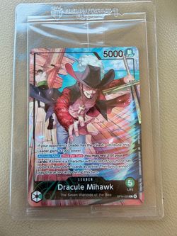 PSA x Bandai One Piece Collab Dracule Mihawk Promo Sealed