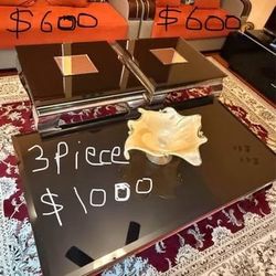 3 Coffee Tables 