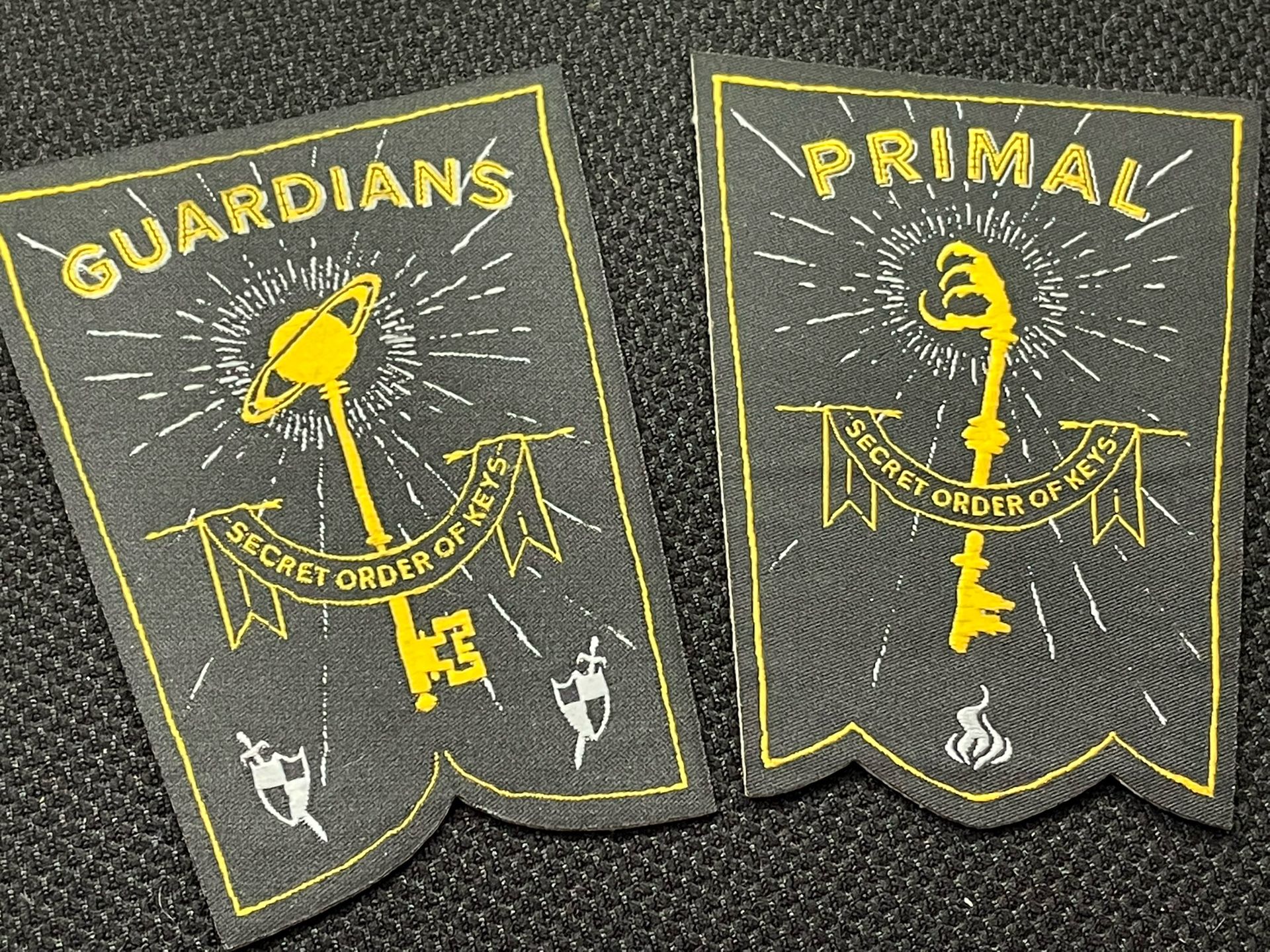 Loot Crate Secret Order of Keys patches 
