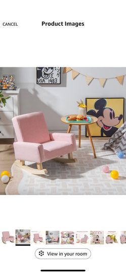 Brand New Pink Toddler Rocking Chair