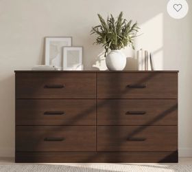 Dark brown dresser (New in box )