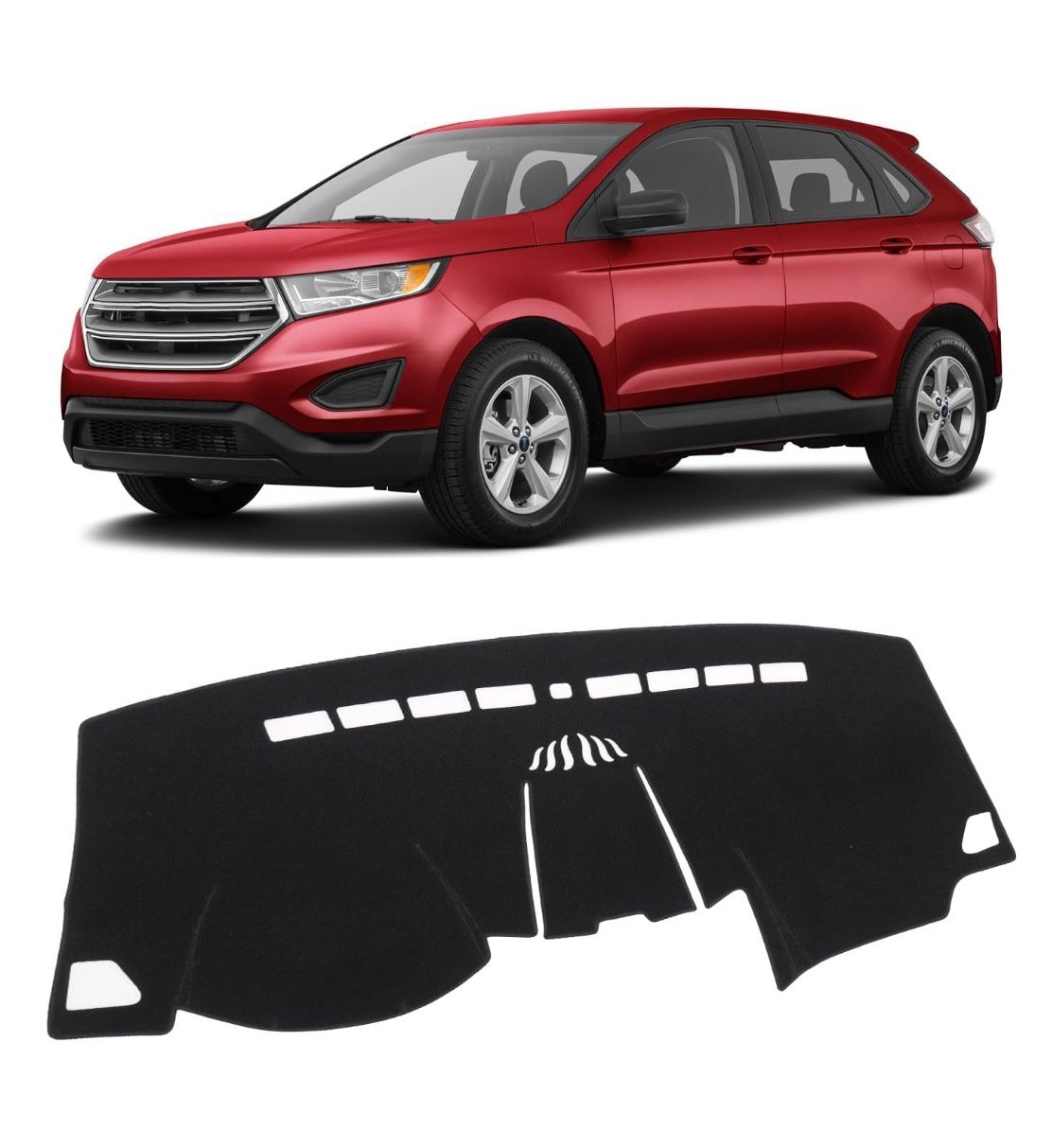 Car Dash Cover Mat For Ford Edge 2015-2024