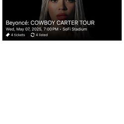 Beyonce Cowboy Carter 5/7 Sofi $250e