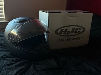 HJC Full-Face Motorcycle Helmet with Box