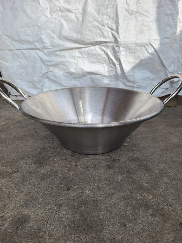Cazo De Acero Inoxidable (Stainless Steel)
