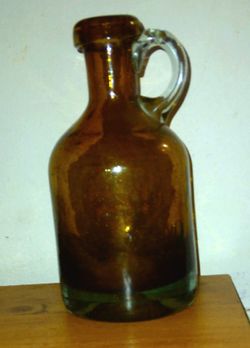 Vintage Glass Bottle 