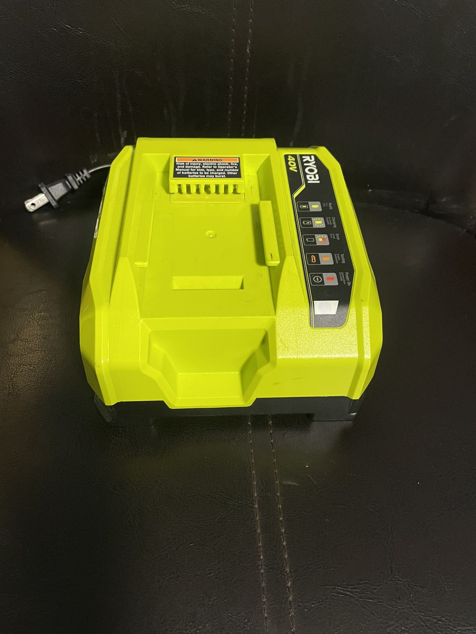 RYOBI 40V Lithium-Ion Rapid Charger