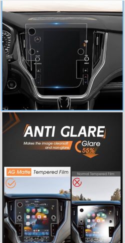 Subaru Outback 11.6” Matte Anti-Glare Tempered Glass Screen Protector