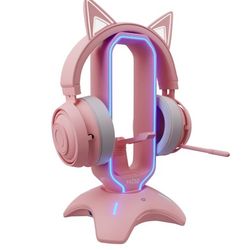 Headphone Stand With Mouse 