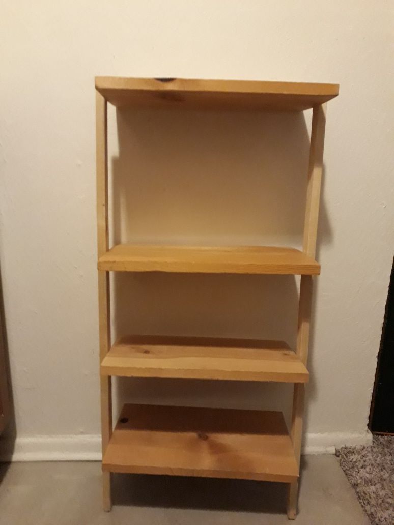 Unfinished shelf
