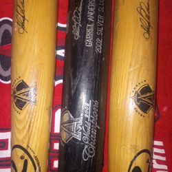 ANGELS 😇 BASEBALL ⚾⚾ FOUNDATION STADIUM 2002 WORLD SERIES COMMEMORATIVE BATS! only 60 Each!Betta Hurry 😜😁