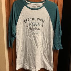 Men’s jersey style T-shirts vans logo