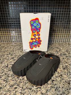 Size 12 - Nike Mind 001 Slide Black Chrome