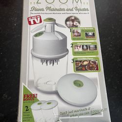 As Seen On TV Chef Tony’s Zoom Flavor Marinator & Injector BRAND NEW