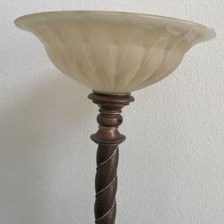 A Floor Lamp Vintage Heavy And Big 