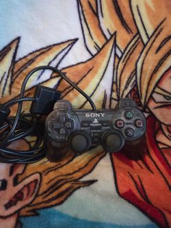 Clear Gray Smoke Playstation 2 Dual Shock 2 Controller