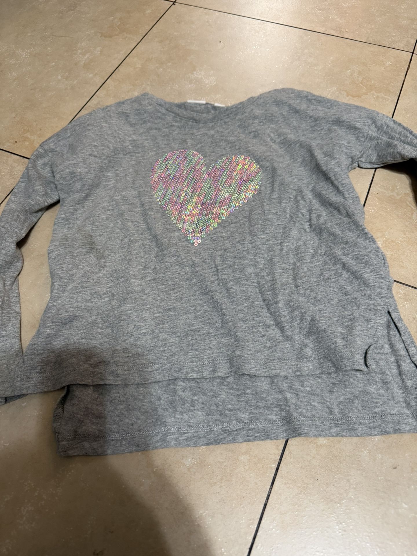 Girl Long Sleeve Shirt 6-7